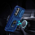 Θήκη για Samsung Galaxy S23 FE, CamShield Slide, μπλε