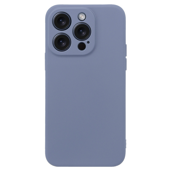 Θήκη για iPhone 15 Pro Max, Silicone Lite, λεβάντας