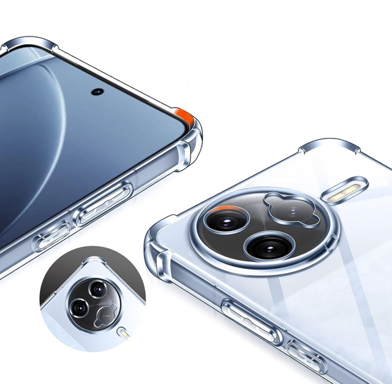 Θήκη για Xiaomi Poco F7 Ultra, Dropproof, διαφανής