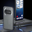 Θήκη για Nothing Phone 3A, Fusion Hybrid, διαφανής / μαύρη