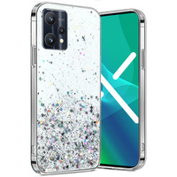 Θήκη για Realme 9 Pro+ Plus / Realme 9 4G, Glittery, διαφανής