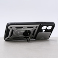 Θήκη για Motorola Edge 40 Neo, CamShield Slide, ασημένιο