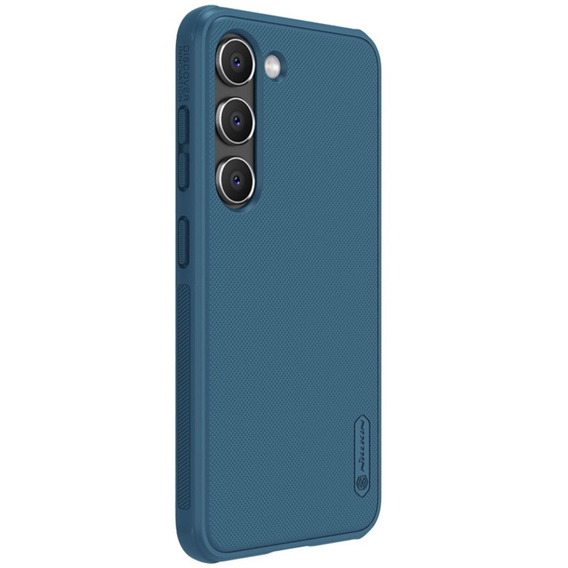 NILLKIN θήκη για Samsung Galaxy S23 Plus, θήκη Super Frosted Shield, μπλε