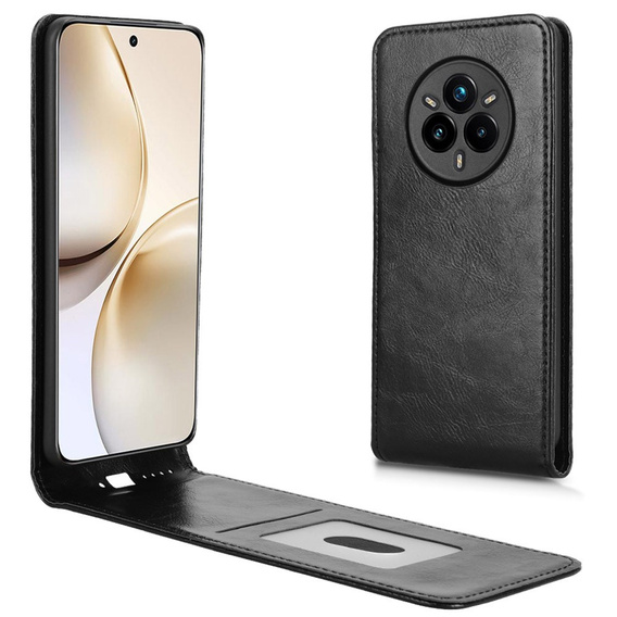 Θήκη με πτερύγιο για Realme 14 Pro+ 5G, Flip, μαύρη