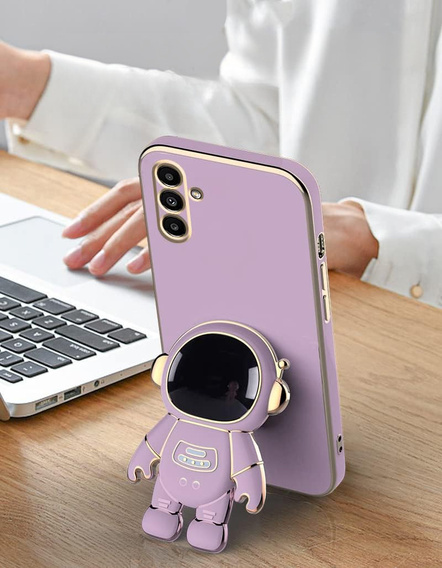 Θήκη για Samsung Galaxy A56 5G, Astronaut, μωβ