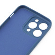 Θήκη για iPhone 15 Pro Max, Silicone Lite, σκούρο μπλε