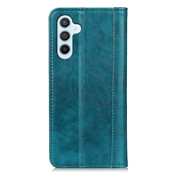 Θήκη για Samsung Galaxy A26, Wallet Litchi Leather, πράσινη