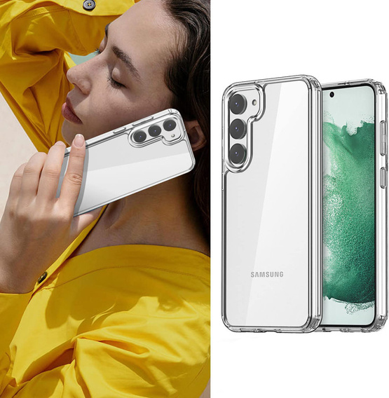 Θήκη για Samsung Galaxy S23, Fusion Hybrid, διαφανής