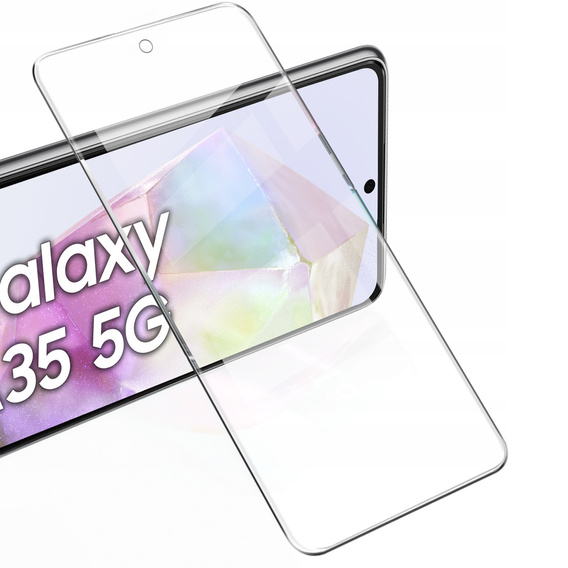 2x Μετριασμένο γυαλί ERBORD 9H Hard Glass στην οθόνη για Samsung Galaxy A35 5G