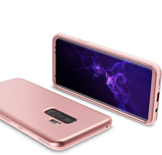 Θήκη για Samsung Galaxy S9+ Plus, Suritch Full Body, ροζ rose gold