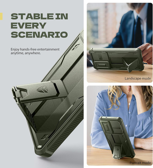 Θήκη Dexnor Full Body (Two Frames) για Samsung Galaxy S25 FE