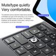 Θήκη με πληκτρολόγιο Bluetooth και touchpad για iPad 11" 2025 A16 (11ης γενιάς) / iPad 10,9" 2022 (10ης γενιάς)
