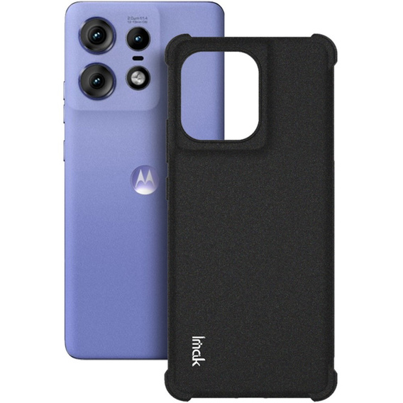 IMAK Θήκη για Motorola Edge 50 Pro 5G, Dropproof, μαύρη