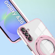 Μαγνητική θήκη για Samsung Galaxy A36 5G, για MagSafe, ροζ