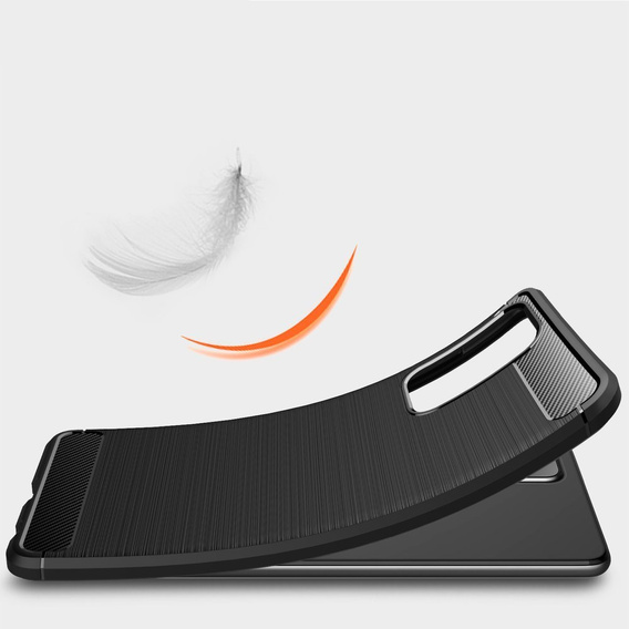 Θήκη για Samsung Galaxy A53 5G, Carbon, μαύρη