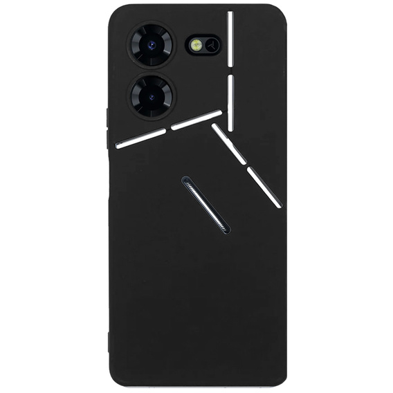 Λεπτή θήκη για Tecno Pova 5 Pro, Slim, μαύρη