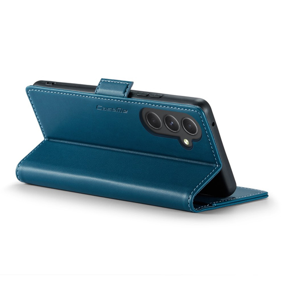 CASEME flip case για Samsung Galaxy A54 5G, Litchi Wallet, μπλε