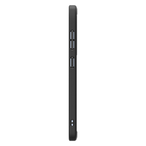 θήκη Spigen για Samsung Galaxy S25, Ultra Hybrid, μαύρο / ματ + μετριασμένο γυαλί 9H