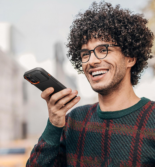 Θήκη για iPhone 12 / 12 Pro, Suritch Shockproof, για MagSafe, μαύρη