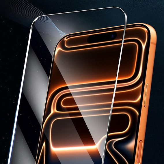 Γυαλί ERBORD 9H Hard Glass για iPhone 17 Pro / 17 / 16 Pro – σετ 2 τεμαχίων