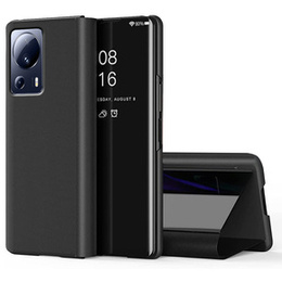 Θήκη για Xiaomi 13 Lite, Clear View, μαύρη