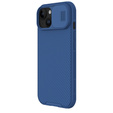 Θωρακισμένη θήκη Nillkin για iPhone 15 Plus, CamShield Pro, μπλε