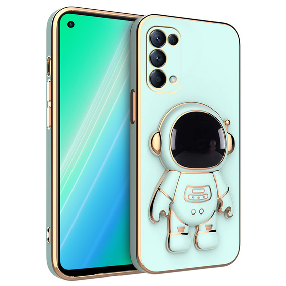 Θήκη για Oppo Reno5 Z/ A94 5G, Astronaut, πράσινη