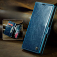 θήκη CASEME για Samsung Galaxy S22 Ultra, Waxy Textured, μπλε