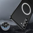 θήκη προστασίας κάμερας για το Samsung Galaxy S23 Plus, CamShield MagSafe, διαφανής / μαύρη