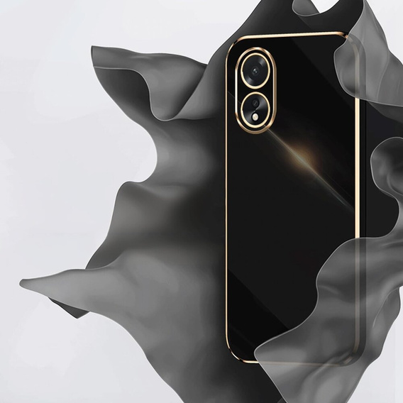 Θήκη για Oppo A38 4G / Oppo A18 4G, Glamour CamShield, μαύρη