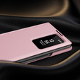 Αναδιπλούμενη θήκη για Samsung Z Fold6 5G, Smart View Wallet, ροζ