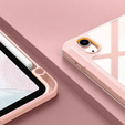 Θήκη για iPad 10.9" 2022 (10 gen.), Smartcase Hybrid, με χώρο για γραφίδα, Marble ροζ