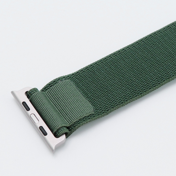 Λουράκι νάιλον για Apple Watch 1/2/3/4/5/6/7/8/SE/ULTRA 42/44/45/49mm, Πράσινο