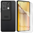 Θήκη για Xiaomi Redmi Note 13 5G, θωρακισμένη Nillkin, CamShield Pro, μαύρη