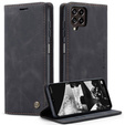 θήκη CASEME για Samsung Galaxy M33 5G, Leather Wallet Case, μαύρη