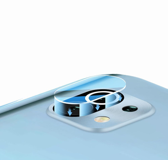 Μετριασμένο γυαλί για κάμερα για το Xiaomi Mi 11 Lite / Mi 11 Lite 5G / 11 Lite 5G NE, μπλε