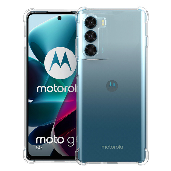 Θήκη για Motorola Moto G200 5G, Dropproof, διαφανής