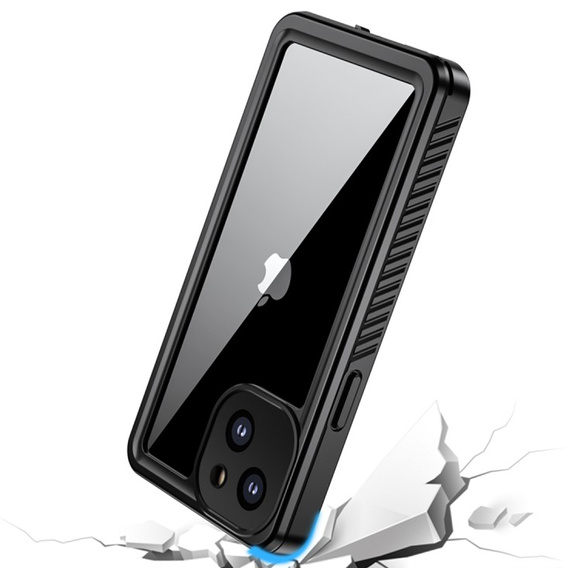 Αδιάβροχη θήκη IP68 για το iPhone 13 mini, μαύρη