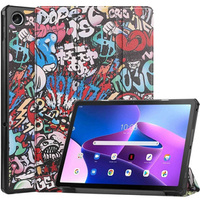 Θήκη για Lenovo Tab M10 Plus 10.6 Gen 3 TB-125F TB-128F, Smartcase, graffiti