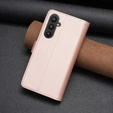 Θήκη με πτερύγιο για Samsung Galaxy A25 5G, Wallet Zipper Pocket, μαύρη