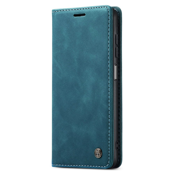 θήκη CASEME για Samsung Galaxy M33 5G, Leather Wallet Case, μπλε