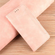 Θήκη με πτερύγιο για Oppo Reno 12 Pro, Card Slot, ροζ