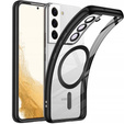 Θήκη για Samsung Galaxy S22, Electro MagSafe, μαύρη + Γυαλί για την οθόνη