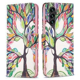 Θήκη με πτερύγιο για Samsung Galaxy A35 5G, Wallet, Tree of Life