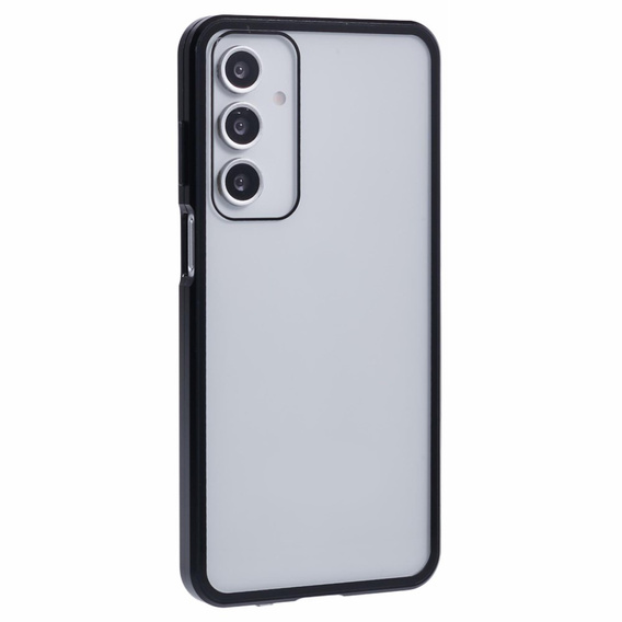 θήκη για το Samsung Galaxy A16, Magnetic Dual Glass, μαύρη