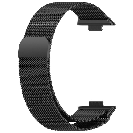 Βραχιόλι Μιλάνο για Huawei Watch Fit 4 / 4 Pro / 3, Μαύρο