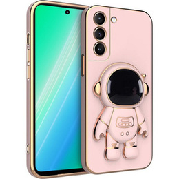 Θήκη για Samsung Galaxy S22, Astronaut, ροζ rose gold