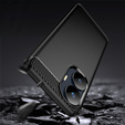 Θήκη για Realme C55, Carbon, μαύρη