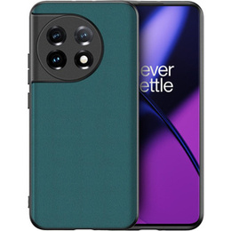 Δερμάτινη θήκη για OnePlus 11 5G, leather hybrid, πράσινη