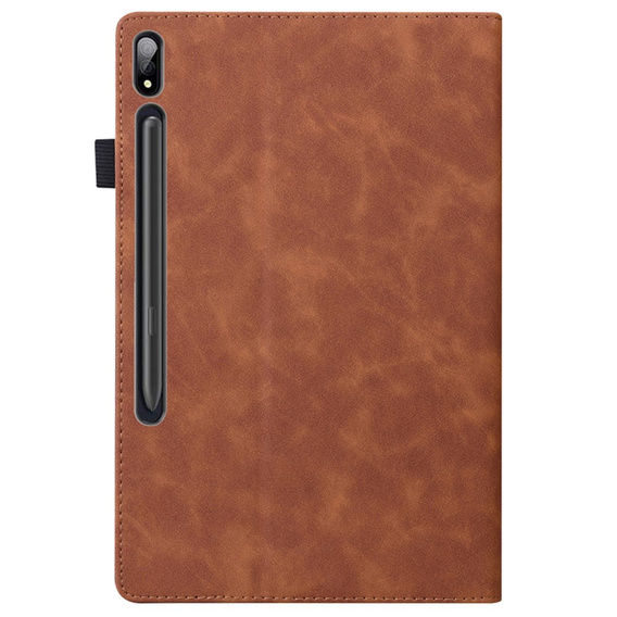 θήκη για Samsung Galaxy Tab S10 FE+ Plus, Classic, με υποδοχή γραφίδας, μαύρη